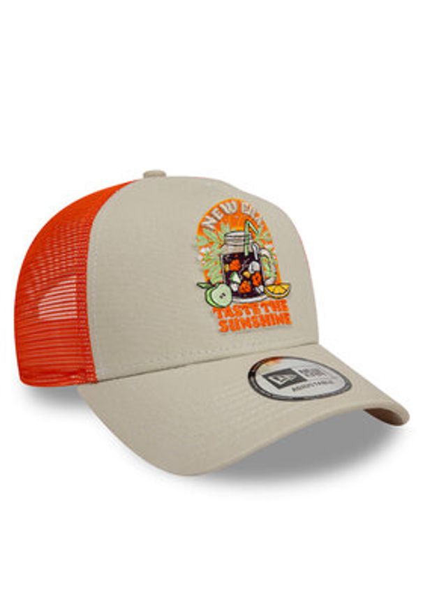 New Era Czapka z daszkiem Summer Patch 60595300 Beżowy. Kolor: beżowy. Materiał: materiał, bawełna
