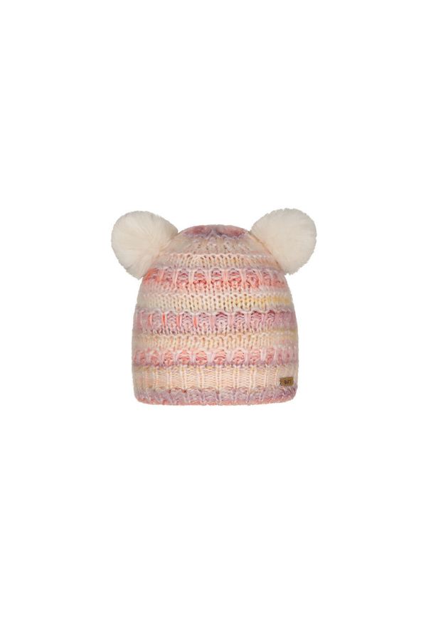 Kapelusz dla dziewczynki Barts Dolorez. Kolor: wielokolorowy, różowy, pomarańczowy. Materiał: futro, syntetyk. Sezon: zima. Styl: sportowy, młodzieżowy