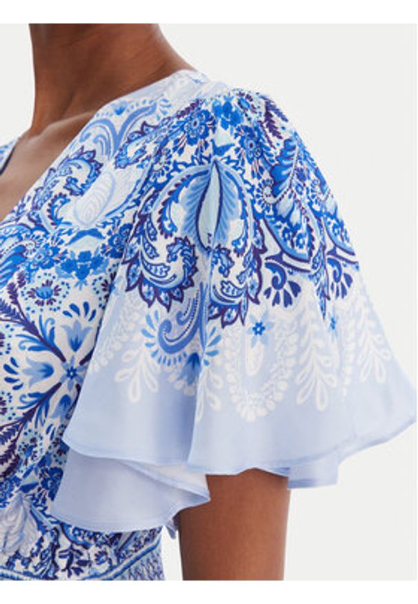 Hale bob - Hale Bob Sukienka letnia Sandra 5YTK664A Niebieski Regular Fit. Kolor: niebieski. Materiał: wiskoza. Sezon: lato