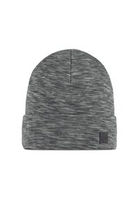 Buff - Czapka zimowa z wełny merino heavyweight. Kolor: szary. Materiał: wełna. Sezon: zima. Styl: sportowy