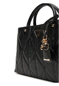 Guess Torebka Aldina HWGG96 63060 Czarny. Kolor: czarny. Materiał: skórzane