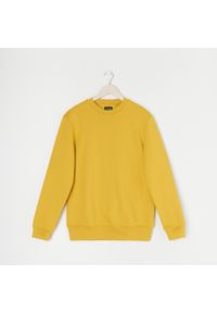 Sinsay - Bluza basic - Żółty. Kolor: żółty #1
