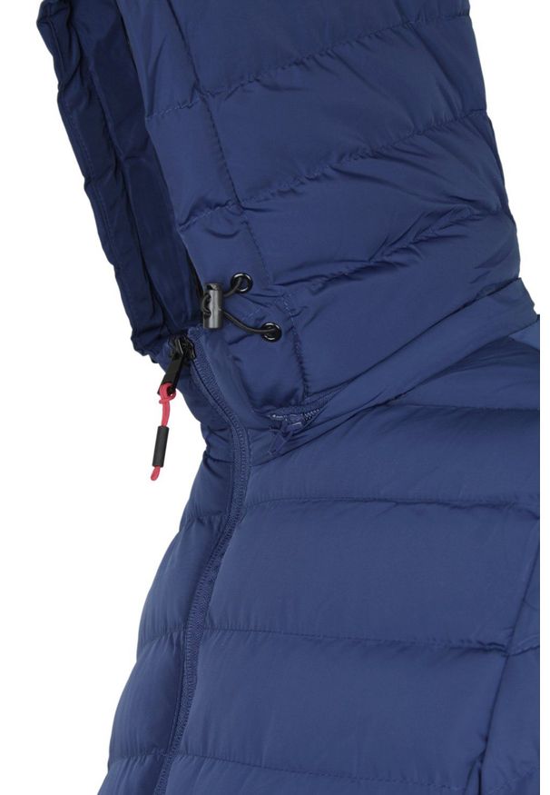 Pako Jeans - Kurtka Jesienno-Zimowa Niebieska z Kapturem, Delikatnie Ocieplana, Pikowana, Męska -PAKO JEANS. Typ kołnierza: kaptur. Kolor: niebieski. Materiał: tkanina, poliester. Sezon: zima, jesień