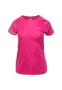 IQ - T-shirt Damski Z Krótkim Rękawem Hida. Kolor: różowy. Długość rękawa: krótki rękaw. Długość: krótkie