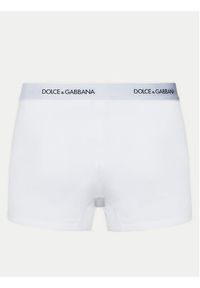 DOLCE & GABBANA - Dolce&Gabbana Bokserki M4C13J ONN96 Biały. Kolor: biały. Materiał: bawełna #3