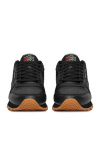 Reebok Sneakersy EO-CLASSIC LEATHER 100008493 Czarny. Kolor: czarny. Materiał: syntetyk, skóra. Model: Reebok Classic #6
