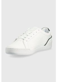 Lacoste sneakersy CHALLENGE 0120 2 740SMA0080.1R5 kolor biały. Nosek buta: okrągły. Zapięcie: sznurówki. Kolor: biały. Materiał: guma. Sport: bieganie #2