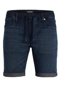 Jack & Jones - Jack&Jones Szorty jeansowe Rick 12223989 Granatowy Regular Fit. Kolor: niebieski. Materiał: jeans, bawełna #5