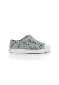Native Shoes - Buty miejskie dziecięce NATIVE JEFFERSON PRINT YOUTH. Kolor: zielony. Wzór: nadruk. Sport: turystyka piesza
