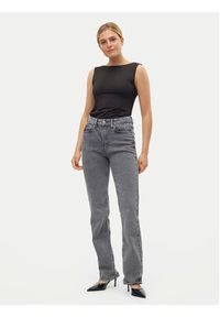 Vero Moda Jeansy Tessa 10320583 Szary Straight Fit. Kolor: szary #6