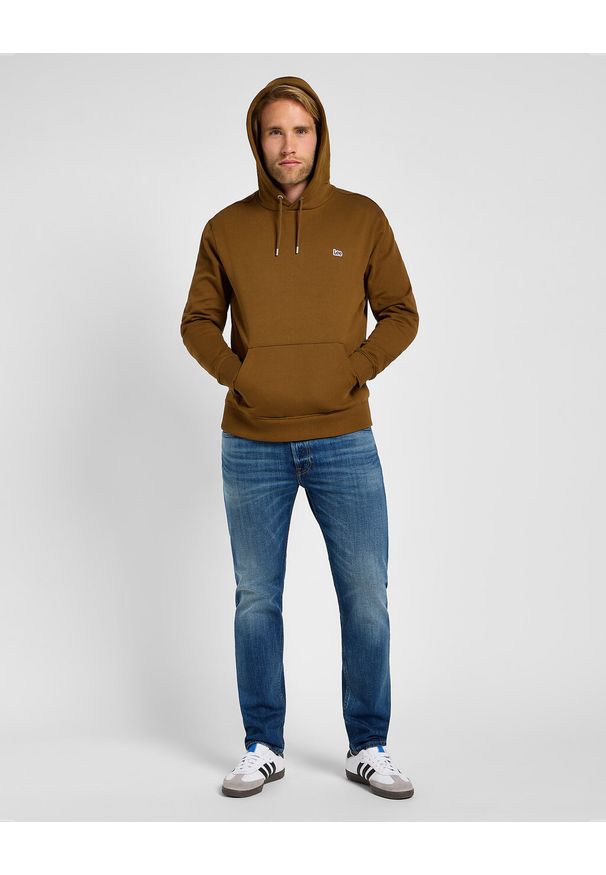 Lee - LEE MĘSKA BLUZA PLAIN HOODIE BUFFALO 112355742 L80Y008538