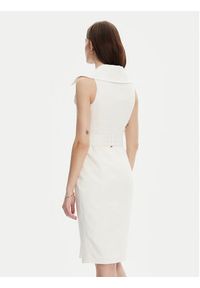 Marciano Guess Sukienka koktajlowa 5YGK37 7311A Biały Regular Fit. Kolor: biały. Materiał: bawełna. Styl: wizytowy #3