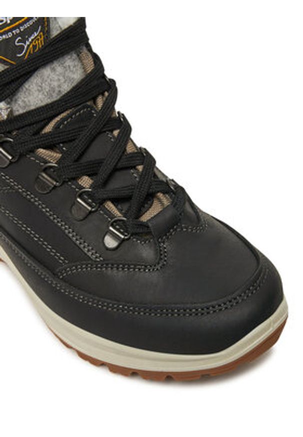 Grisport Trekkingi 14131D4G Czarny. Kolor: czarny. Materiał: skóra