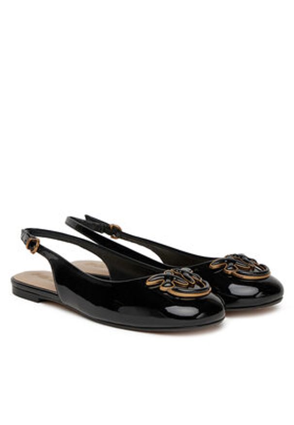 Pinko - PINKO Sandały Maggy 01 SD0247 E002 Czarny. Kolor: czarny. Materiał: skóra