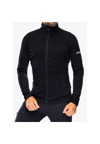 Kurtka polarowa męska Berghaus Mtn Seeker ST JKT. Kolor: czarny. Materiał: polar