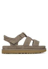 Ugg Sandały W Goldenstar Strap 1137890 Brązowy. Kolor: brązowy. Materiał: zamsz, skóra