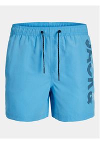 Jack&Jones Junior Szorty kąpielowe 12226262 Niebieski Regular Fit. Kolor: niebieski #5