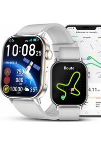 JG Smart - Smartwatch Damski Zegarek - GPS Sport Wodoodporny Rozmowy SMS - Menu PL. Rodzaj zegarka: smartwatch. Styl: sportowy