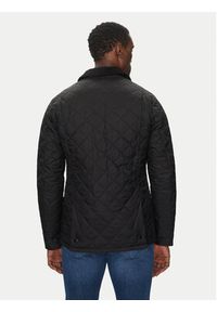 Barbour Kurtka przejściowa Heritage Liddesdale MQU0240BK11 Czarny Regular Fit. Kolor: czarny. Materiał: syntetyk
