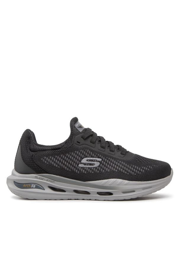 skechers - Skechers Sneakersy Trayver 210434/BLK Czarny. Kolor: czarny. Materiał: materiał