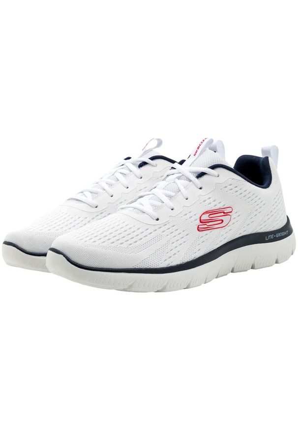 skechers - Buty treningowe męskie SKECHERS Summits Torre. Kolor: niebieski, wielokolorowy, biały. Model: Skechers Sport. Sport: turystyka piesza