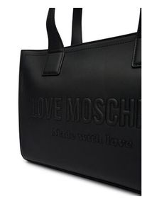 Love Moschino - LOVE MOSCHINO Torebka JC4045PP1OLE0000 Czarny. Kolor: czarny. Materiał: skórzane #5