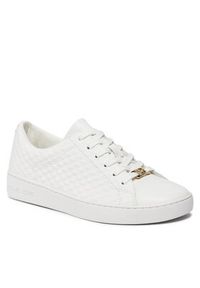 MICHAEL Michael Kors Sneakersy Keaton Lace Up 43R4KTFS1L Biały. Kolor: biały. Materiał: skóra #4