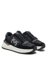 Pinko - PINKO Sneakersy Gem 07 SS0055 P036 Czarny. Kolor: czarny. Materiał: materiał #6