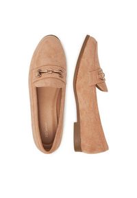 DeeZee Loafersy HXG2106-27 Beżowy. Kolor: beżowy. Materiał: materiał