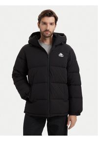 Kappa Kurtka zimowa 36226TW Czarny Comfort Fit. Kolor: czarny. Materiał: syntetyk. Sezon: zima #1
