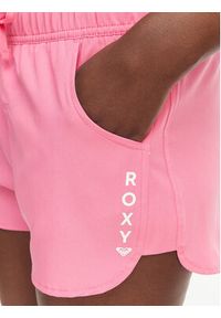 Roxy Szorty sportowe ERJBS03298 Różowy jasny Regular Fit. Kolor: różowy. Materiał: syntetyk #2