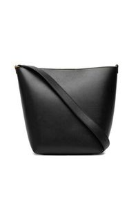 Calvin Klein Torebka Foil Logo Medium LV04F3736G Czarny. Kolor: czarny. Materiał: skórzane #6