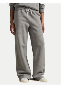 Polo Ralph Lauren Spodnie dresowe 211977959004 Szary Wide Leg. Kolor: szary. Materiał: bawełna #1