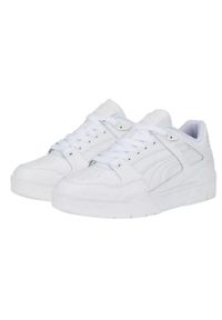 Puma - Trampki Męskie Skóra Slipstream. Kolor: biały. Materiał: skóra. Sport: turystyka piesza