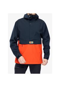 Fjällräven - Kurtka przeciwdeszczowa męska Fjallraven Vardag Hydratic Anorak. Kolor: niebieski