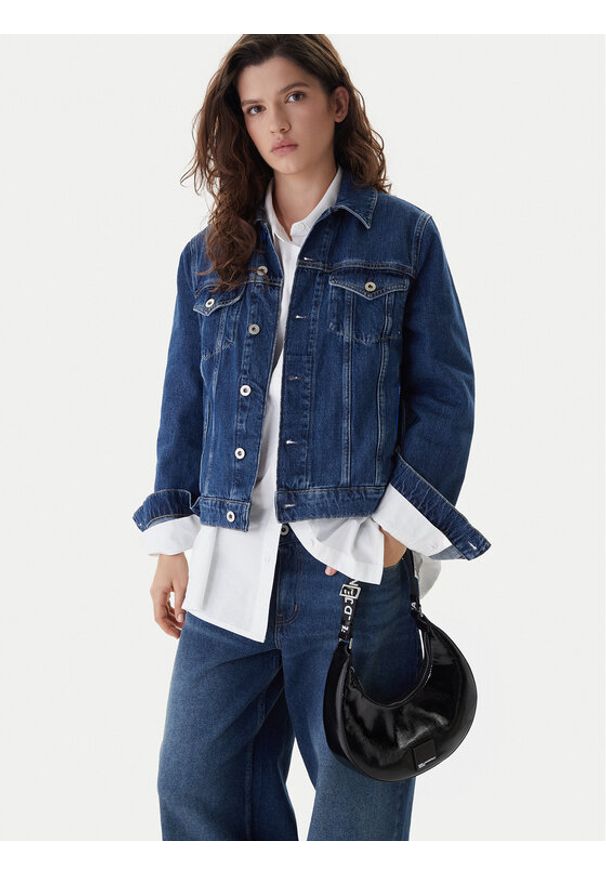 Karl Lagerfeld Jeans Torebka B1W30138 Czarny. Kolor: czarny. Materiał: skórzane