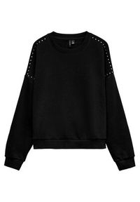 Vero Moda Bluza Lotte 10333544 Czarny Regular Fit. Kolor: czarny. Materiał: bawełna, syntetyk #4