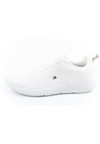 TOMMY HILFIGER - Buty sportowe sneakersy męskie Tommy Hilfiger Corporate. Kolor: biały