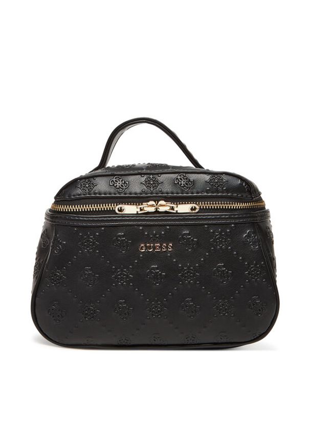 Guess Kosmetyczka PW7539 P5361 Czarny. Kolor: czarny. Materiał: skóra
