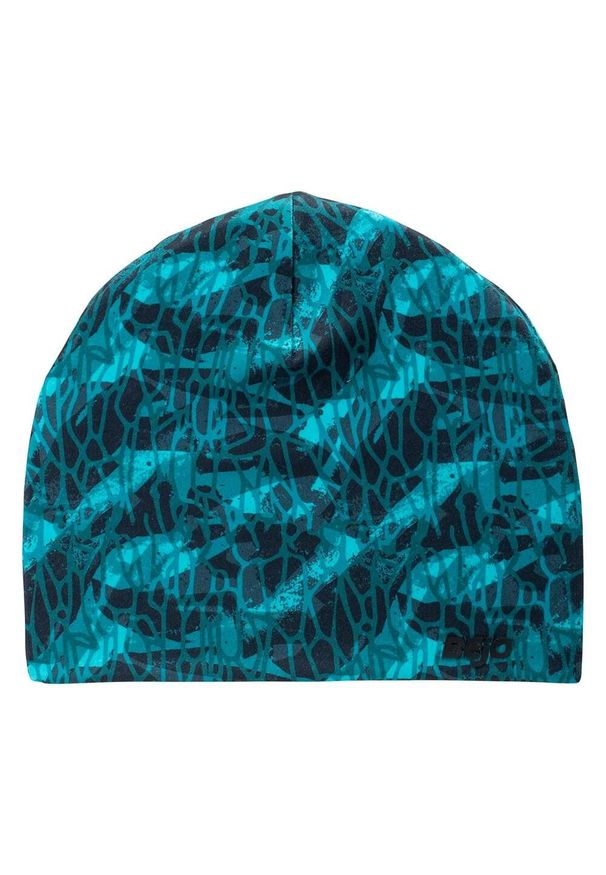 BEJO - Czapka Dziecięca Geometria Noian. Kolor: niebieski, wielokolorowy, czarny. Wzór: geometria