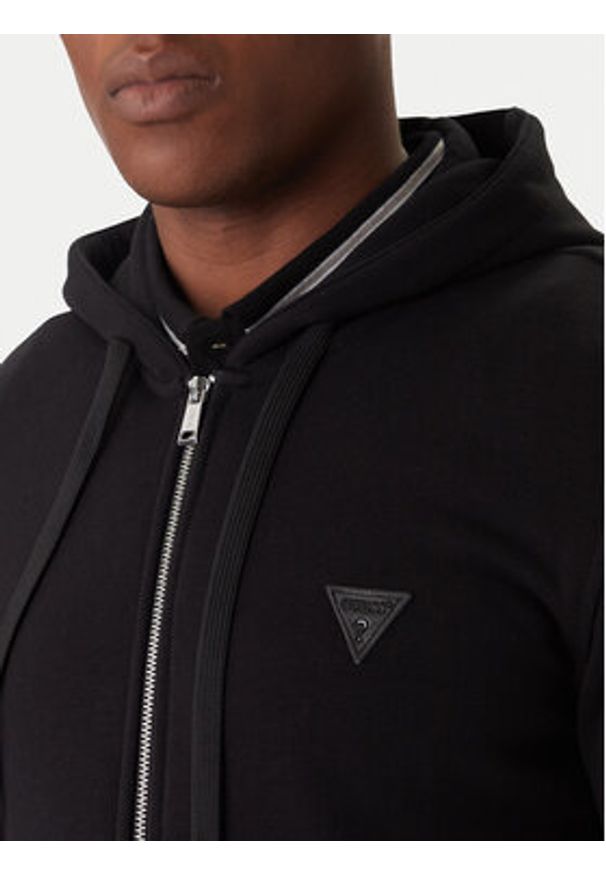 Guess Bluza M6RQ48 KCN01 Czarny Regular Fit. Kolor: czarny. Materiał: bawełna