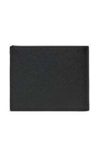 Calvin Klein Duży Portfel Męski Modern Bar Bifold 5Cc W/Coin K50K511675 Czarny. Kolor: czarny