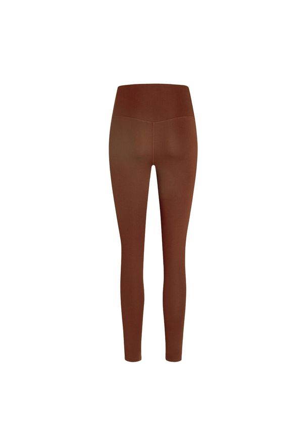 GIRLFRIEND COLLECTIVE - Długie Legginsy Damskie Z Kieszenią, Z Wysokim Stanem. Stan: podwyższony. Kolor: zielony, wielokolorowy, fioletowy, brązowy. Długość: długie