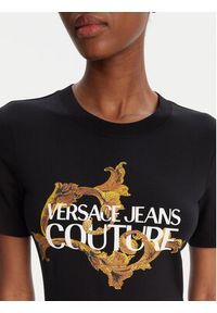 Versace Jeans Couture Sukienka codzienna 79HAOE06 CJ02E Czarny Regular Fit. Okazja: na co dzień. Kolor: czarny. Materiał: syntetyk. Typ sukienki: proste. Styl: casual #4