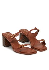 Aldo Klapki Maymay 14028466 Brązowy. Kolor: brązowy. Materiał: skóra #4