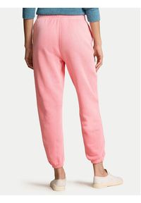Polo Ralph Lauren Spodnie dresowe 211935585002 Różowy Regular Fit. Kolor: różowy. Materiał: bawełna #3