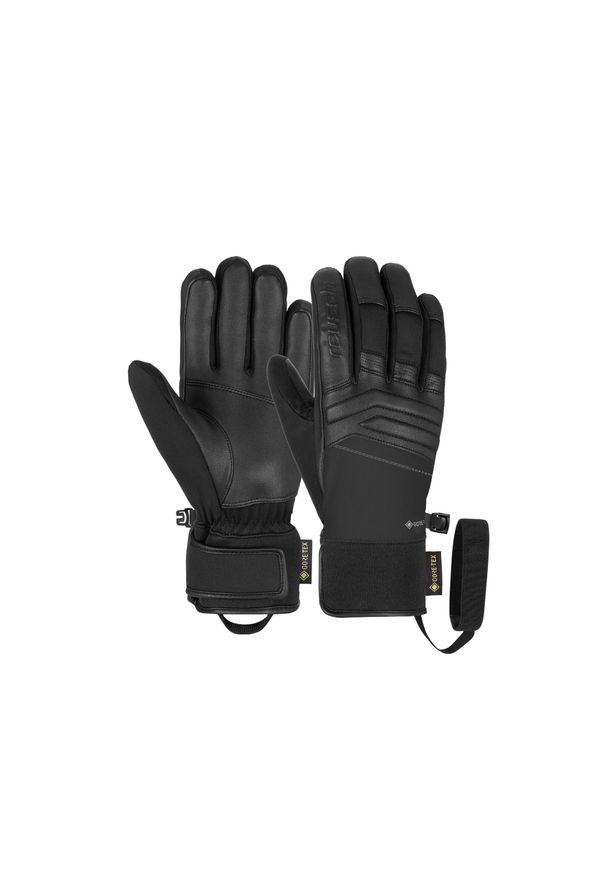 Rękawice narciarskie Reusch Jupiter Gore-Tex. Kolor: czarny. Materiał: skóra. Technologia: Gore-Tex. Sezon: zima. Sport: narciarstwo