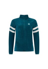 Damski polar 1/4 zip Protest Miek. Kolor: niebieski. Materiał: polar #1