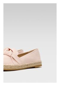 Jenny Fairy Espadryle WSS990-123 Różowy. Kolor: różowy. Materiał: materiał