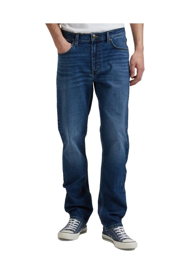 Lee - MESKIE SPODNIE LEE WEST SUMMER BLUE 112378738